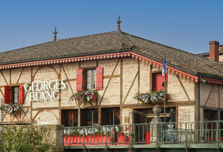 Restaurant de Georges Blanc à Vonnas dans l’Ain