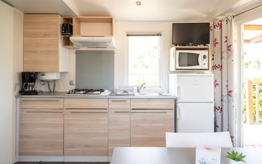 mobil home locatifs cuisine