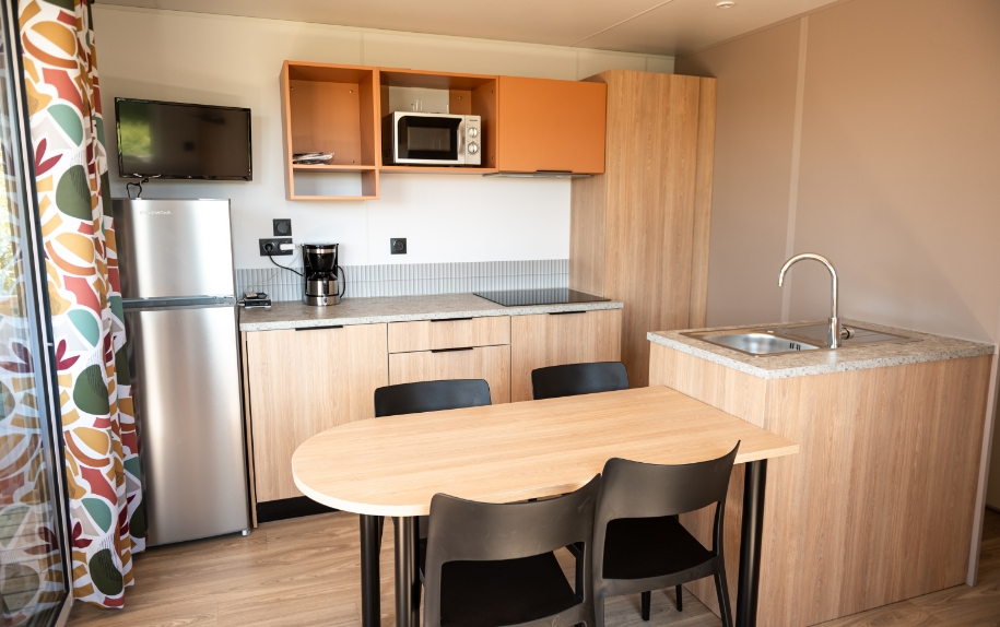 mobil home locatifs cuisine